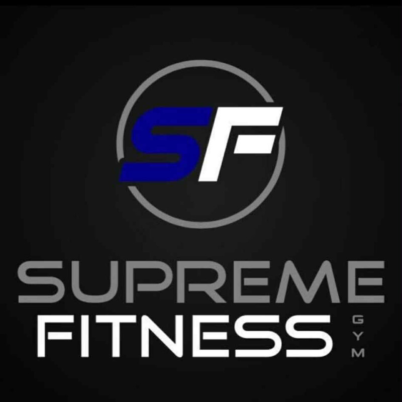 Supreme fitness gym logo