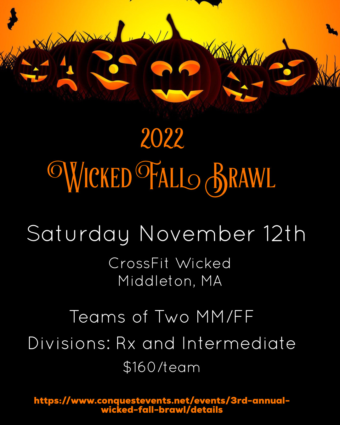 3rd Annual Wicked Fall Brawl logo