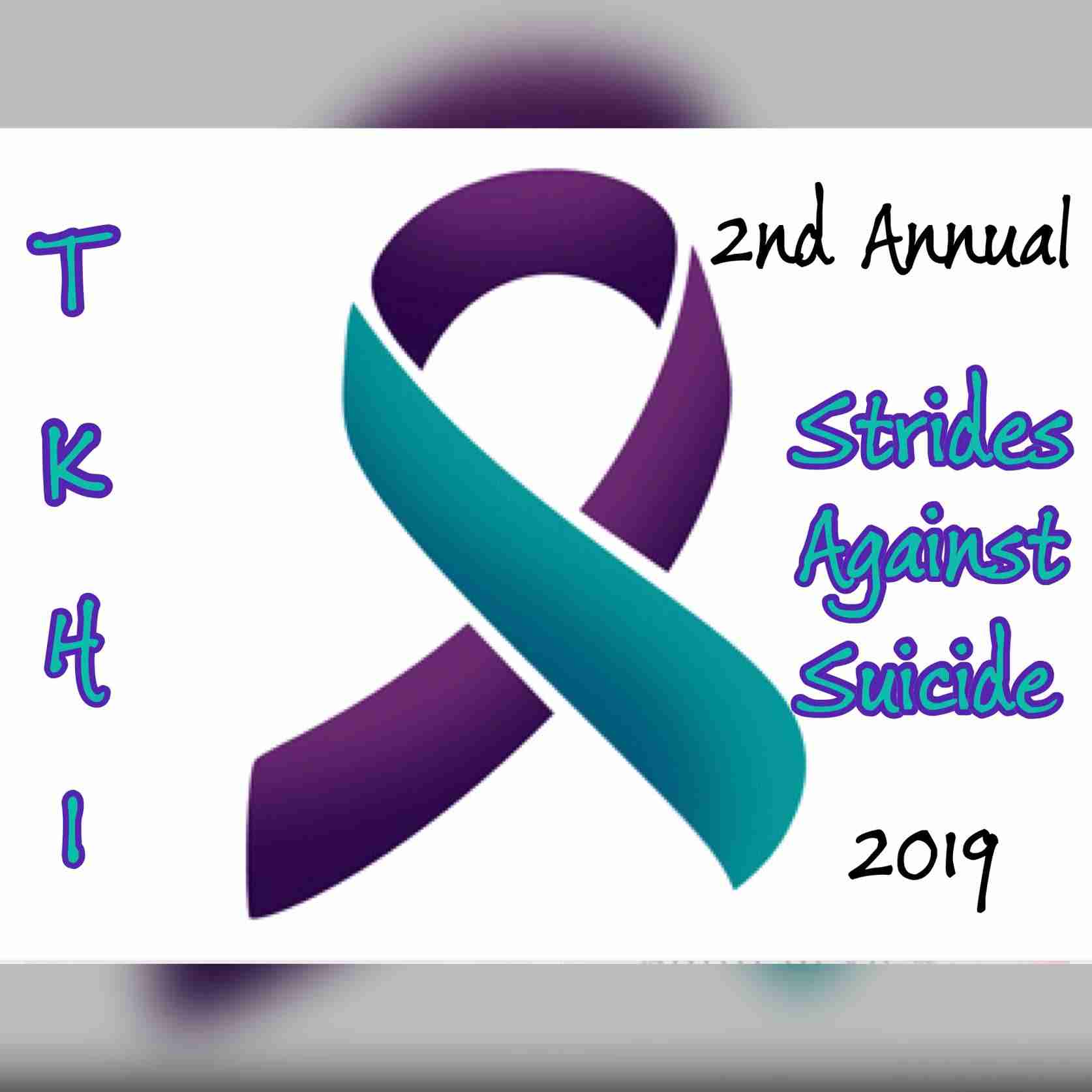 Teegan Kamzelski Humanitarian Initiative 2nd Annual-Strides Against Suicide logo