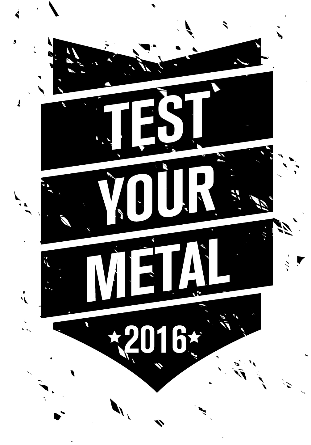 Test Your Metal 2016 logo