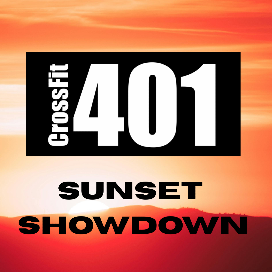 CrossFit 401 Sunset Showdown logo