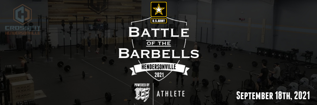 The U.S. Army Battle of the Barbells, powered by Mayhem Athlete logo
