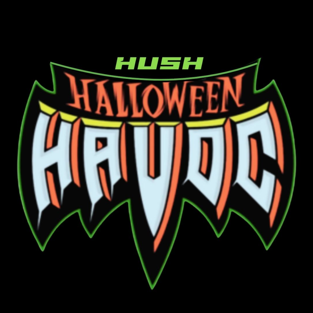 HUSH Halloween HAVOC 2025 logo