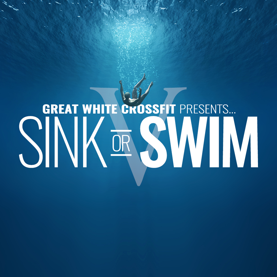 Great White CrossFit: Sink or Swim V logo