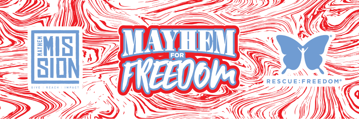 Mayhem for Freedom logo