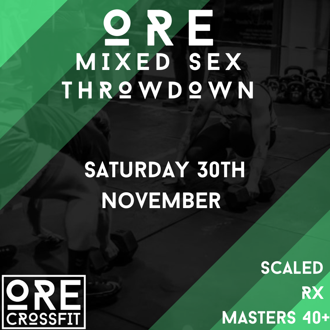 ORE Mixed Sex Throwdown 2024 logo