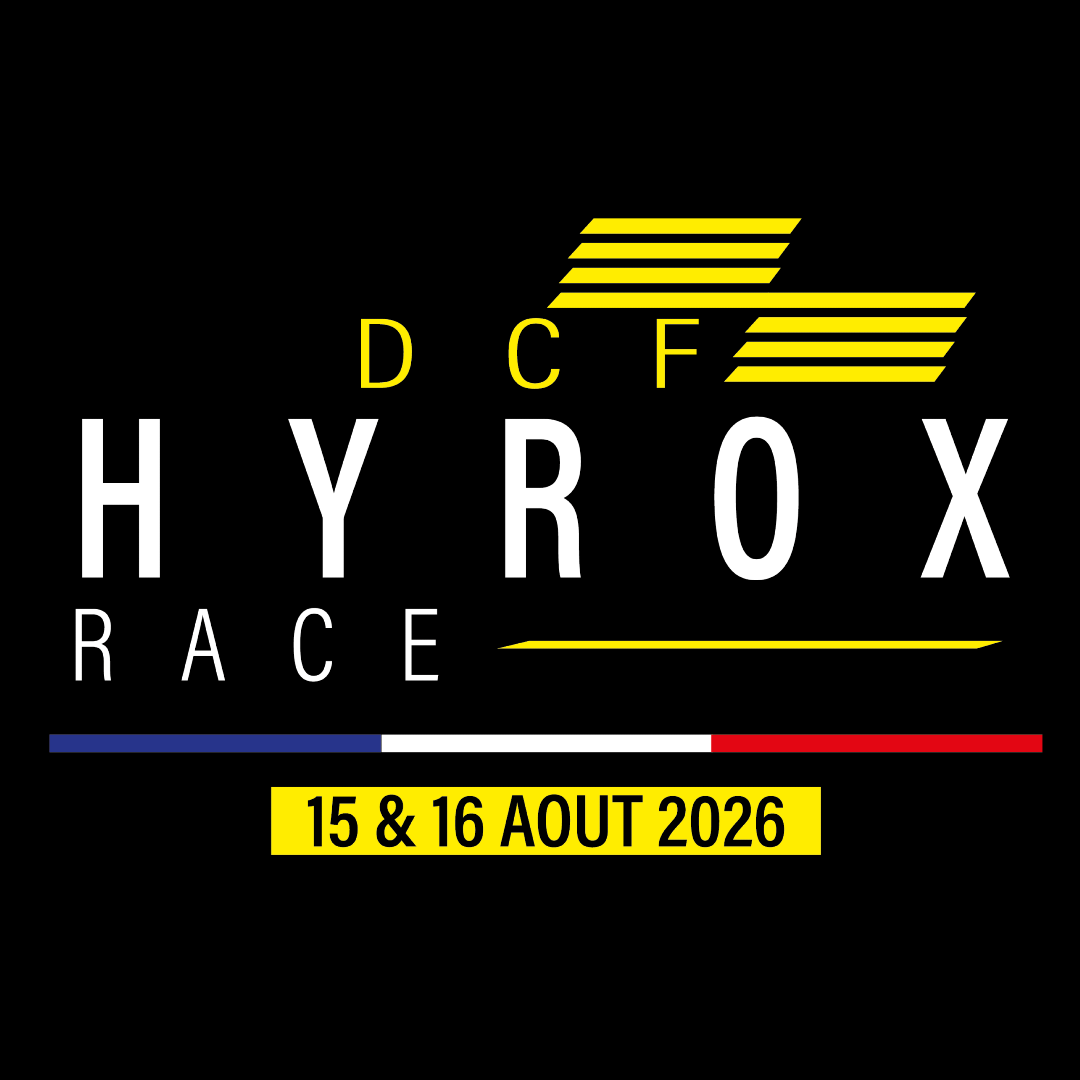 DCF HYROX RACE logo