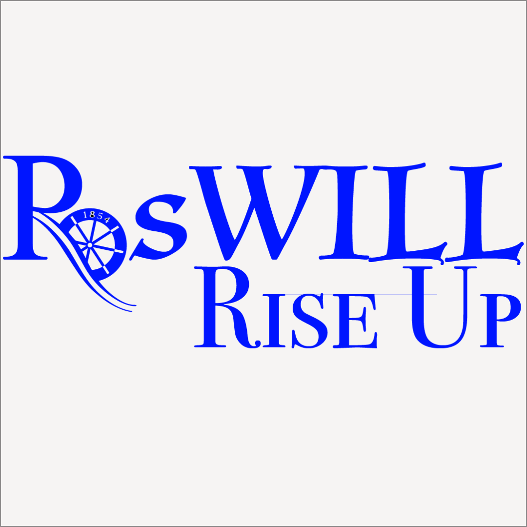 The RosWILL Rise Up logo