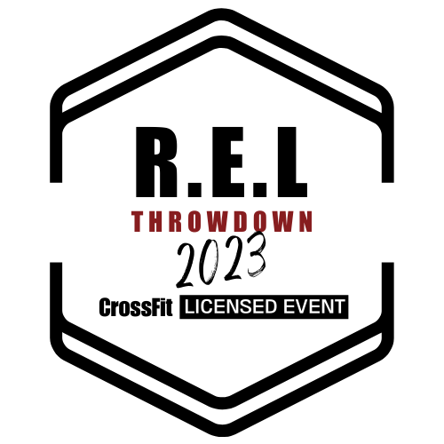 R.E.L Throwdown 2023 |  CrossFit Licensed Event logo