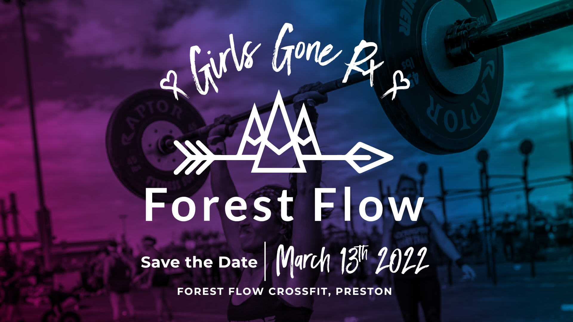 Girls Gone Rx UK x Forest Flow CrossFit  logo