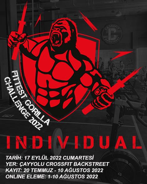 FITTEST GORILLA CHALLENGE 2022 logo
