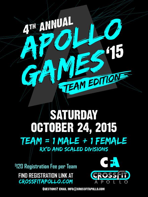 2015 Apollo Games logo