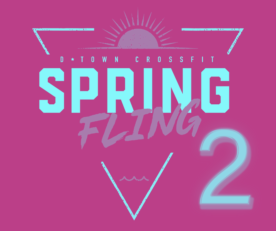 D-Town Crossfit Spring Fling 2 logo