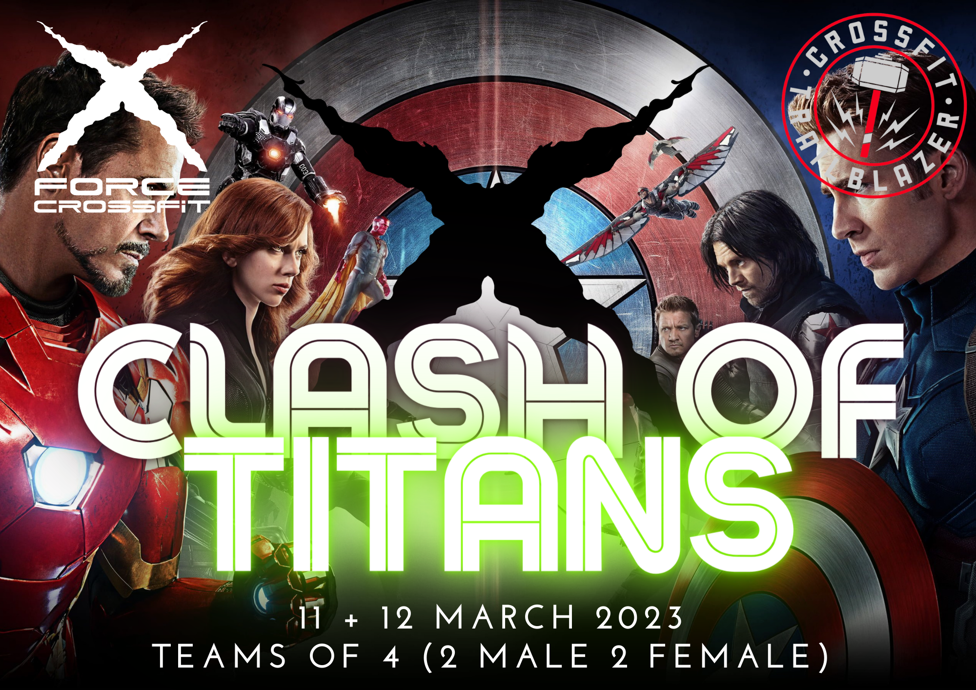 Clash of Titans - The TrailForce Cup (teams of 4) logo