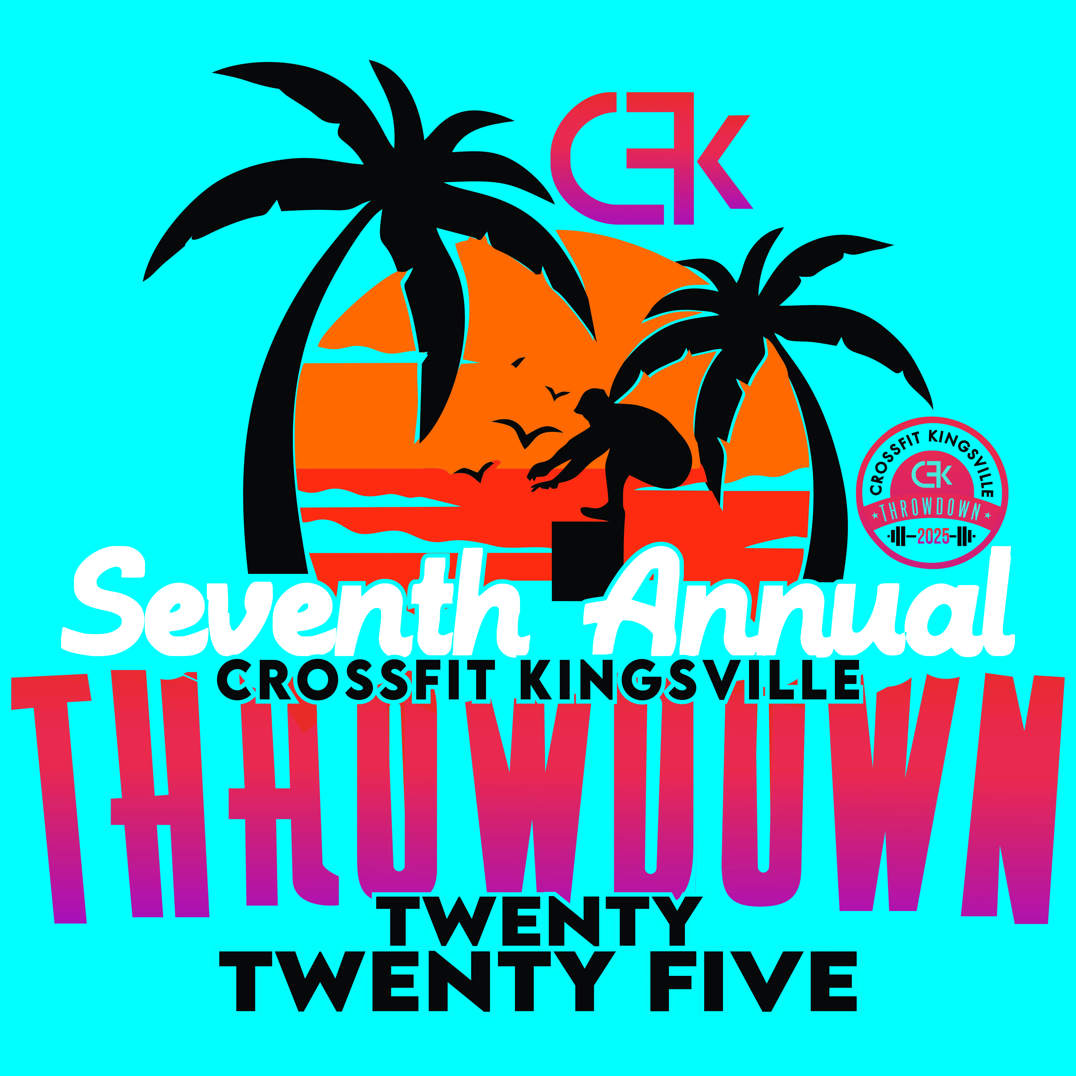 CFK Throwdown 2025 logo