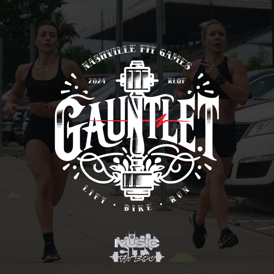 The Gauntlet: By Nashville Fit Games 2024 logo