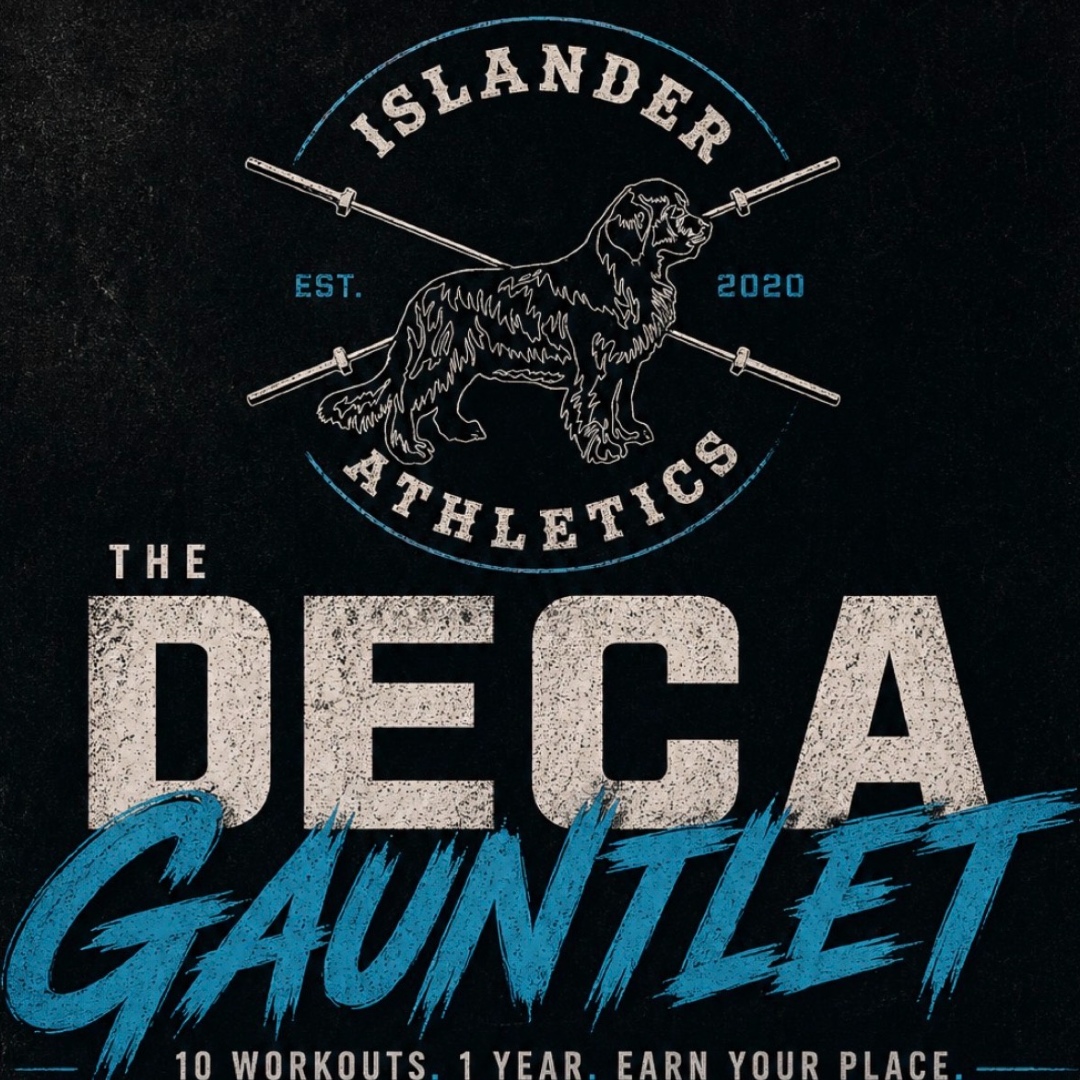Islander Athletics: The Deca Gauntlet logo