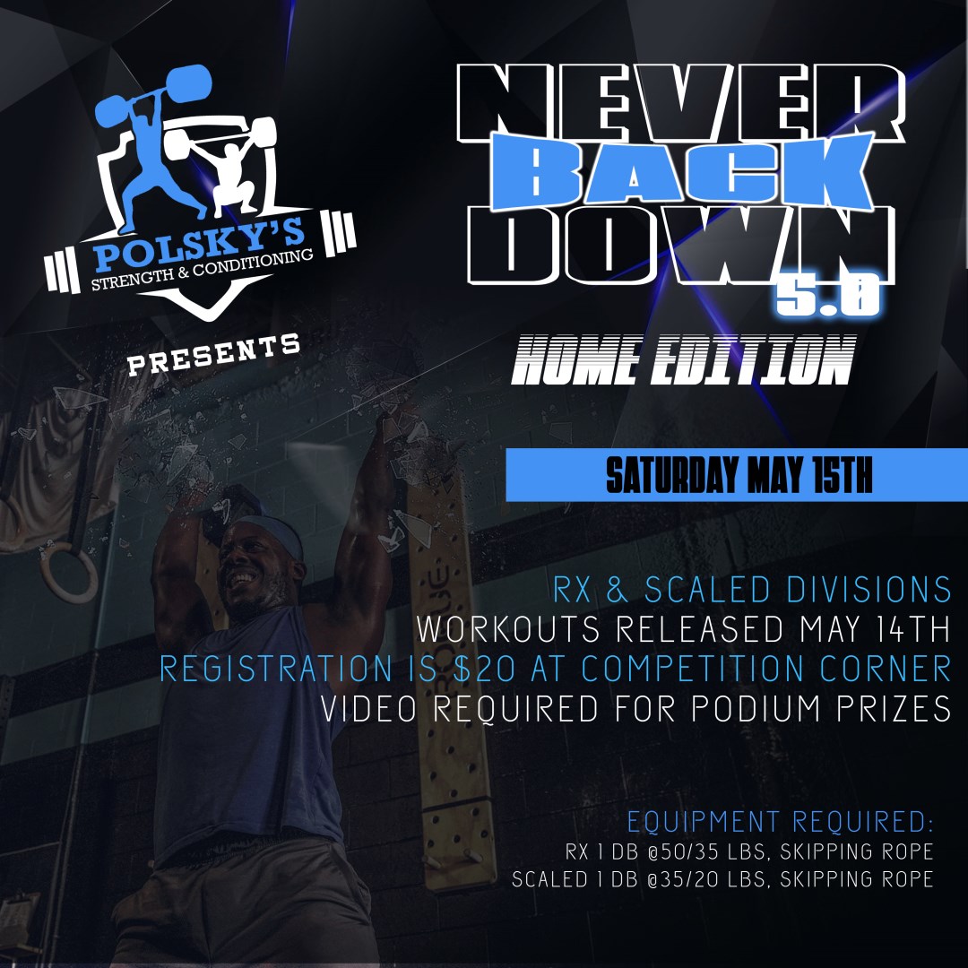 Never Back Down 5.0  logo