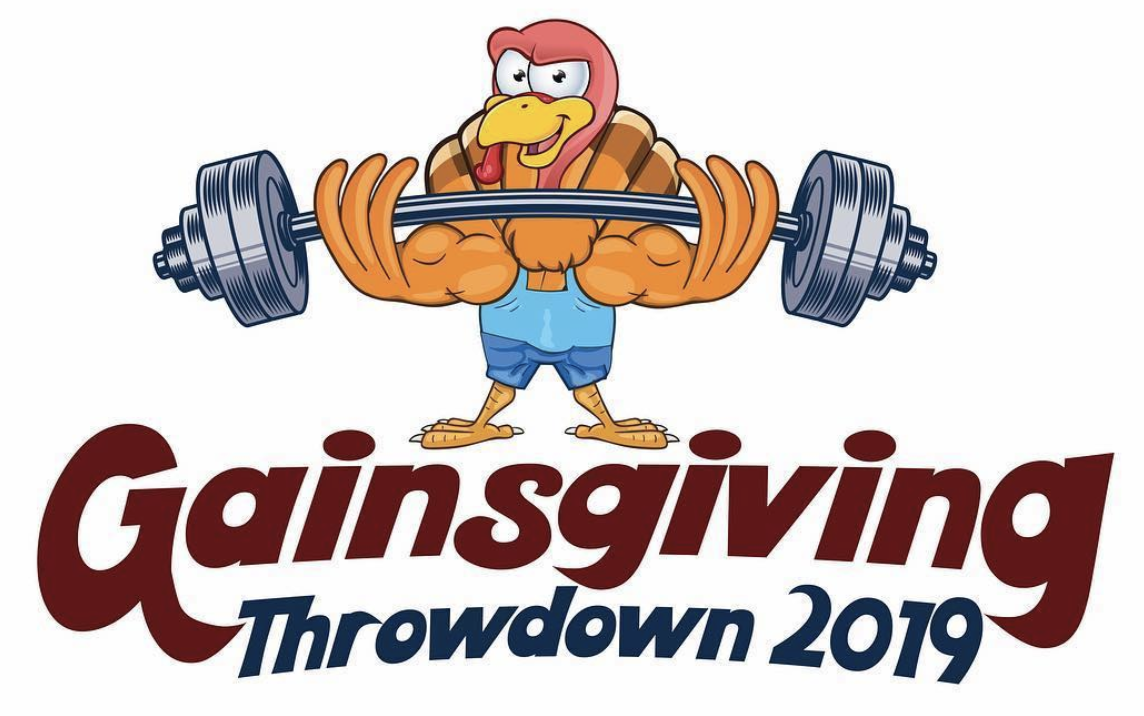 Gainsgiving Throwdown logo