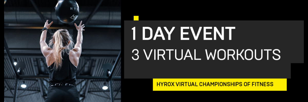 HYROX Virtual Championships of Fitness logo