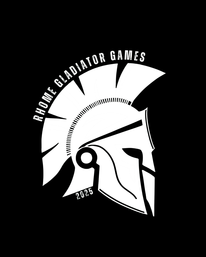 Rhome Gladiator Games 2025 logo