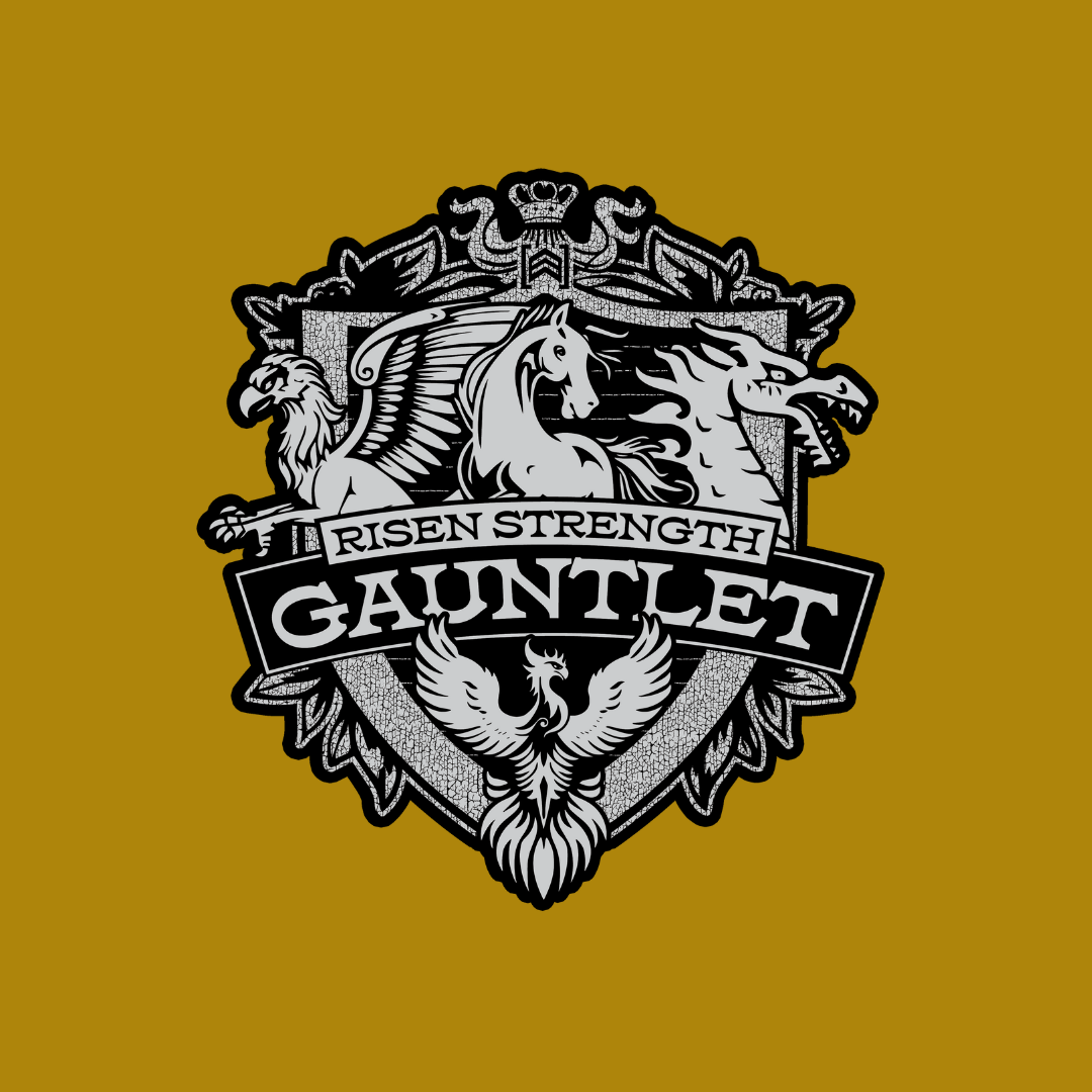 Gauntlet at Risen Strength 2025 logo