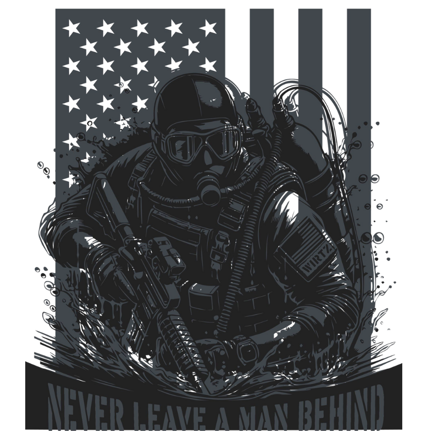Tampa Bay's Frogman Lift Ladder logo