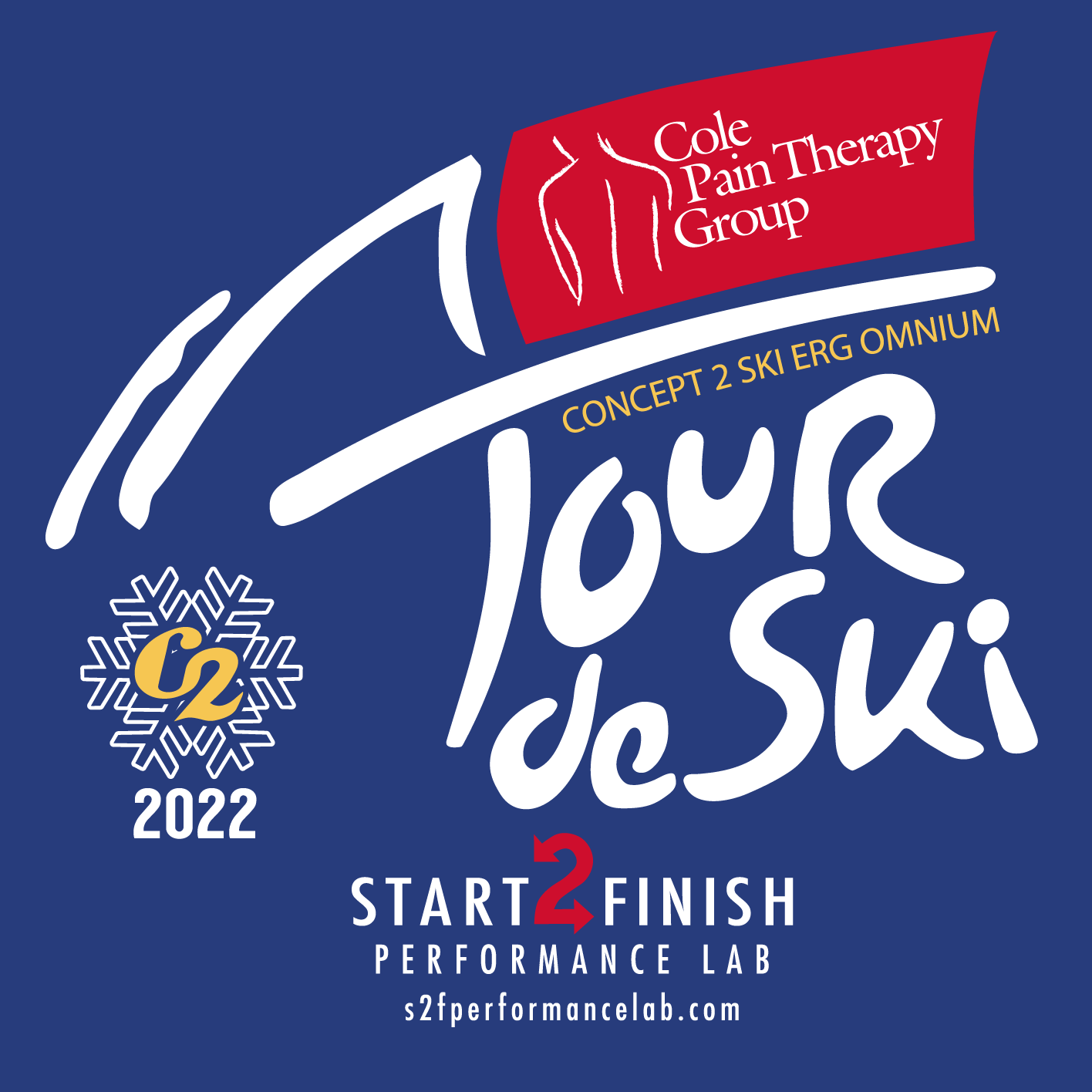 S2F Tour de SkiErg logo