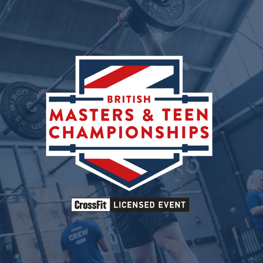 British Masters & Teens CrossFit® Championships 2026 - ONLINE QUALIFIERS logo
