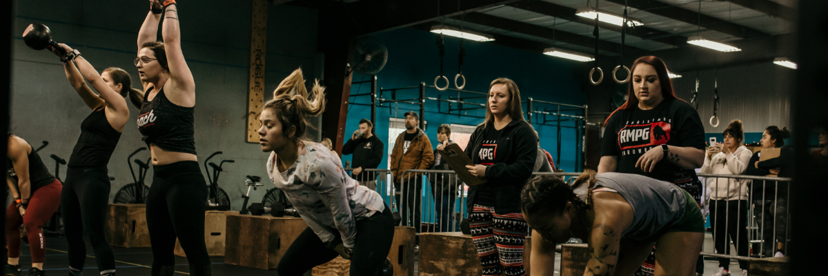 CrossFit Rampage Christmas Throwdown 2020 Online Seeding WOD logo