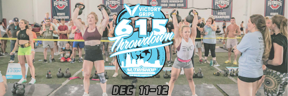 The 615 Throwdown logo