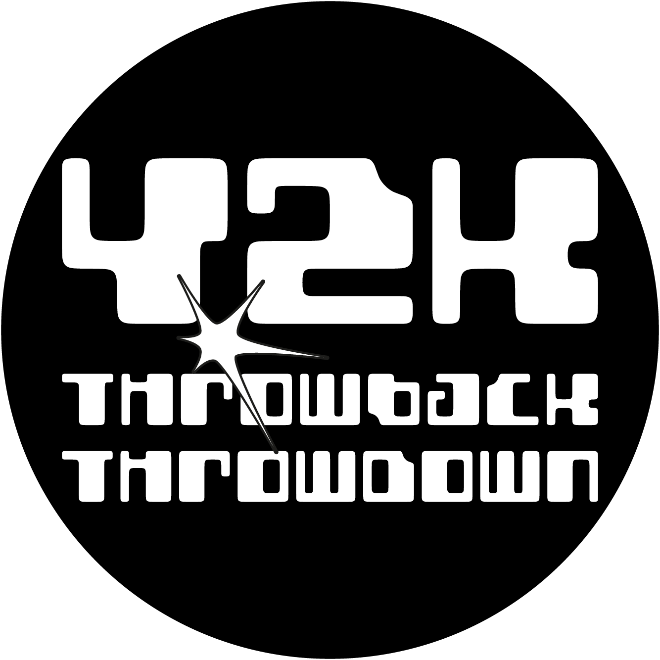Throwback Throwdown 2023 - Y2K logo