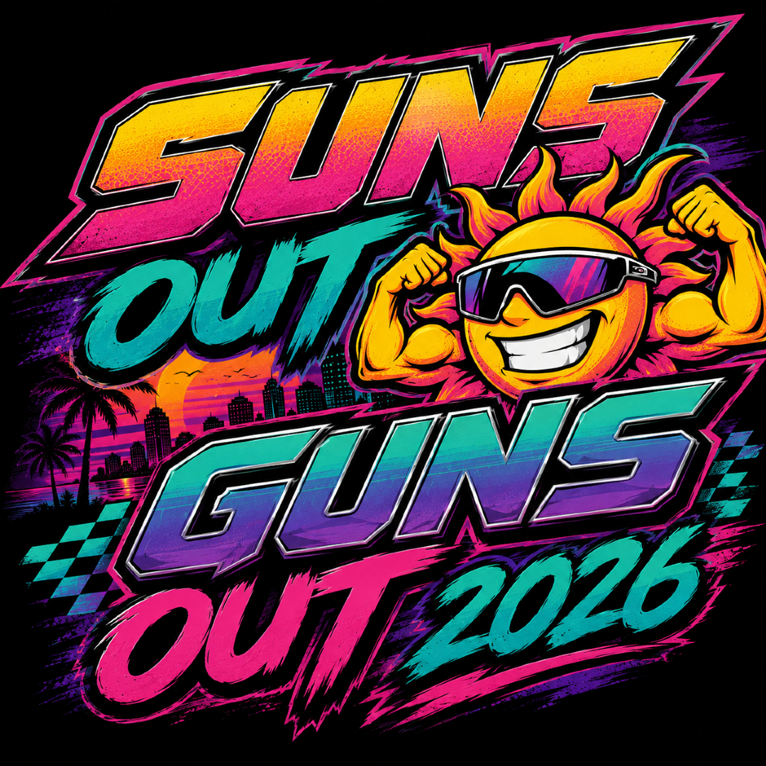 Sun's Out Guns Out 2026 logo