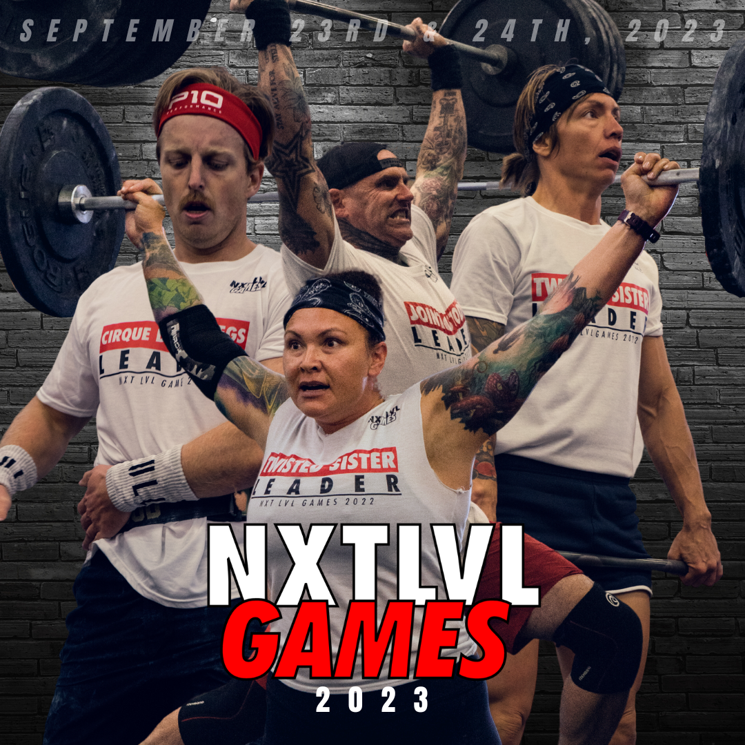NXT LVL Games 2023 logo