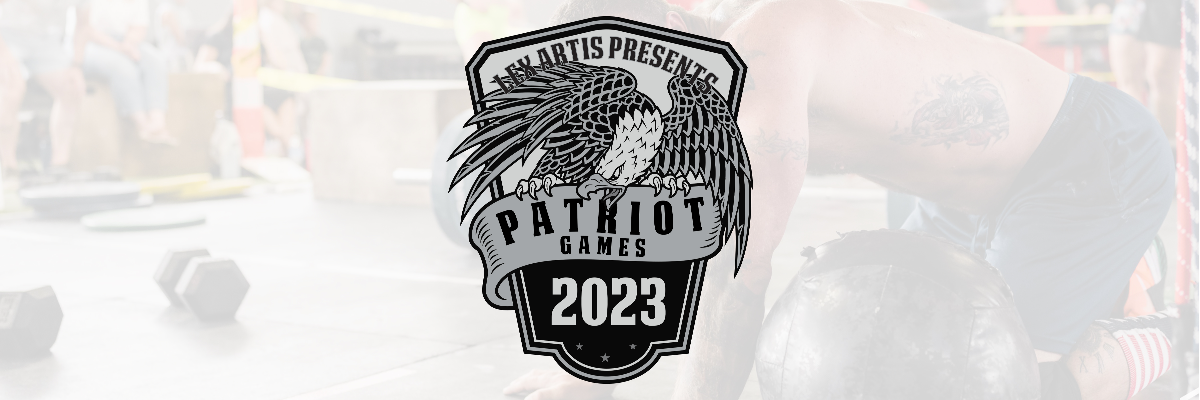 Patriot Games 2023 (Full & Lite divisions) logo