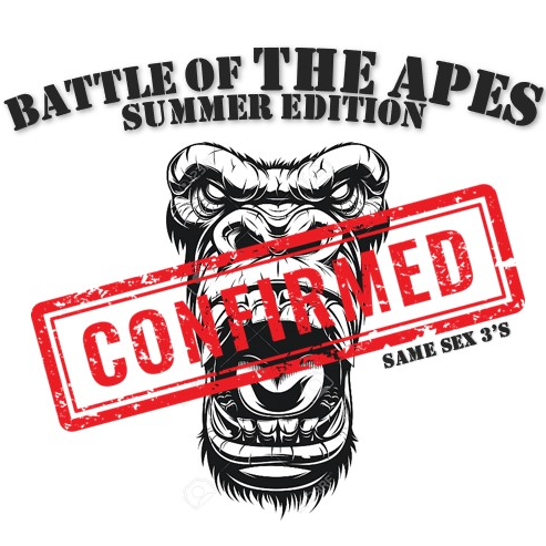 Battle of the Apes - Summer Edition | Same Sex 3's logo