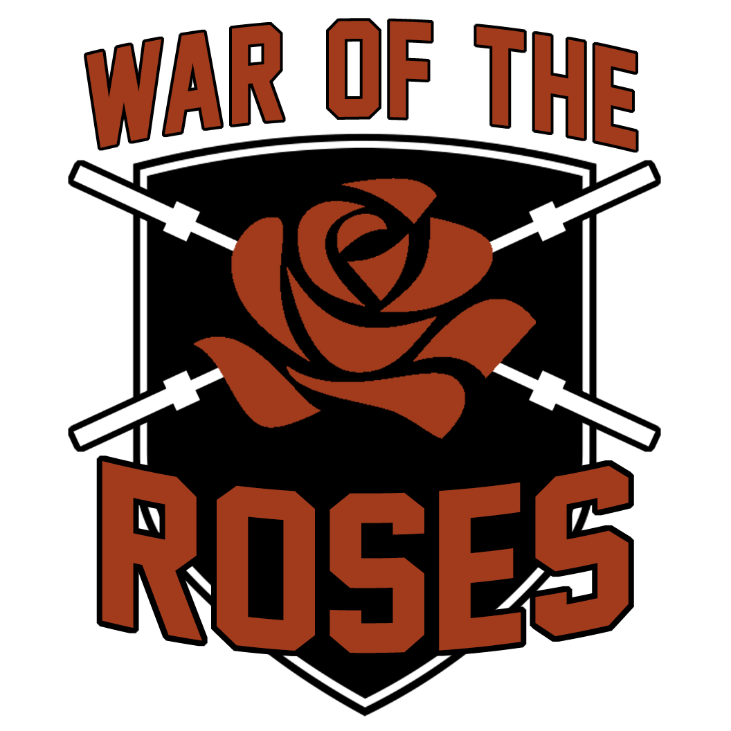 Warrior Affiliate League - "WAR of the ROSES" co-ed teams of 4 (MM+FF) logo