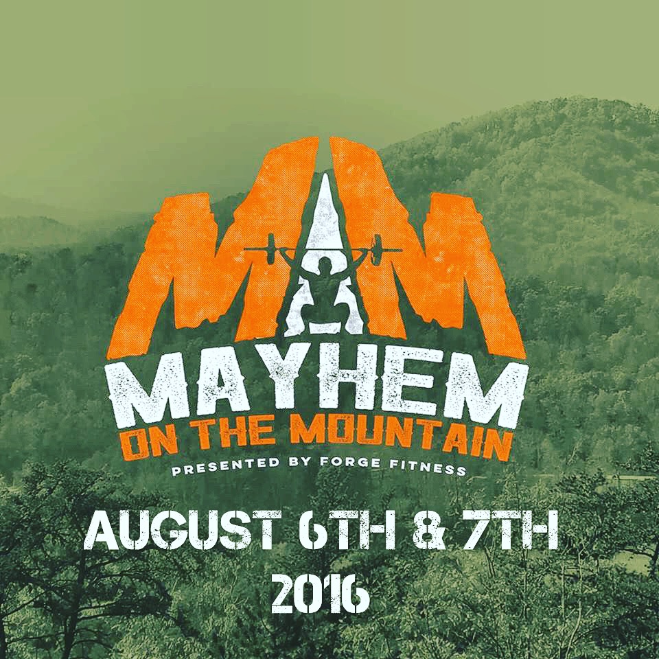 Mayhem On The Mountain 2016 logo