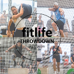 The Fitlife Throwdown logo