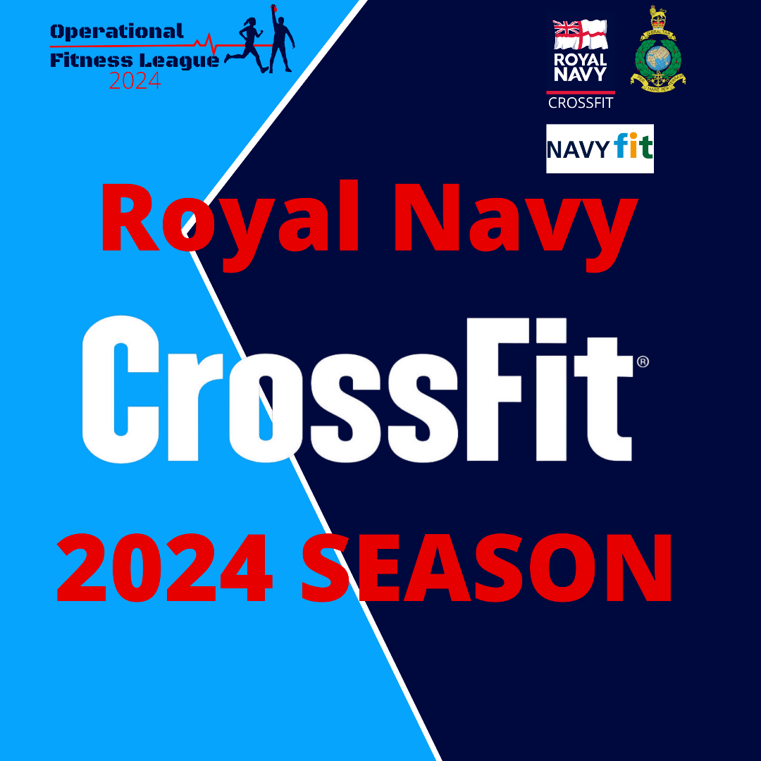 Royal Navy Operational Fitness League 2024 logo