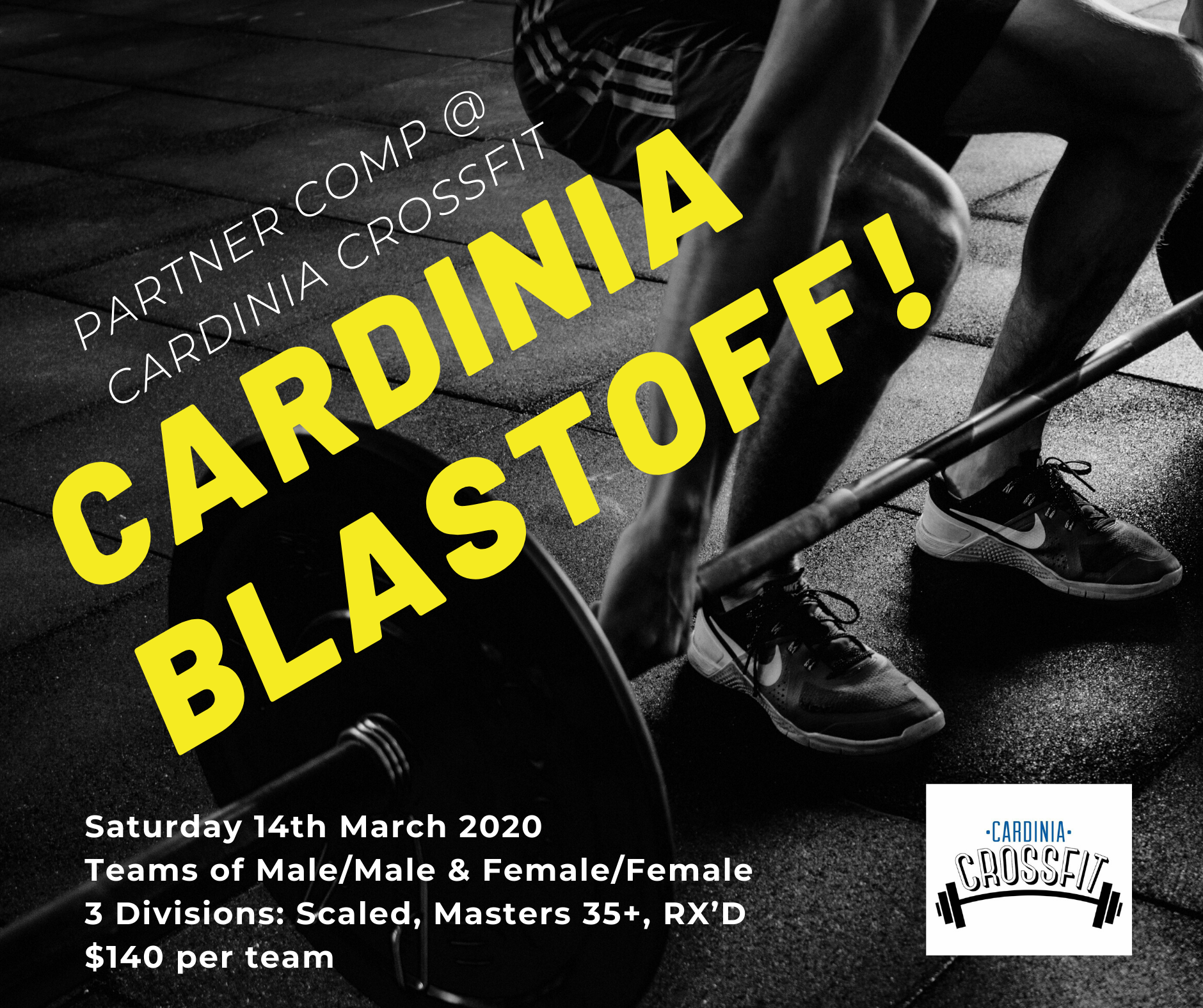 Cardinia BlastOFF logo