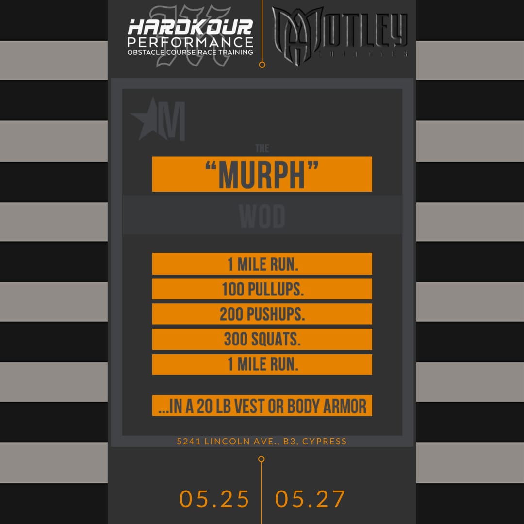 Hardkour Motley Murph Challenge logo