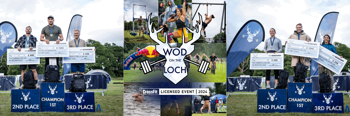 WOD on the Loch Fitness Festival 2024 logo