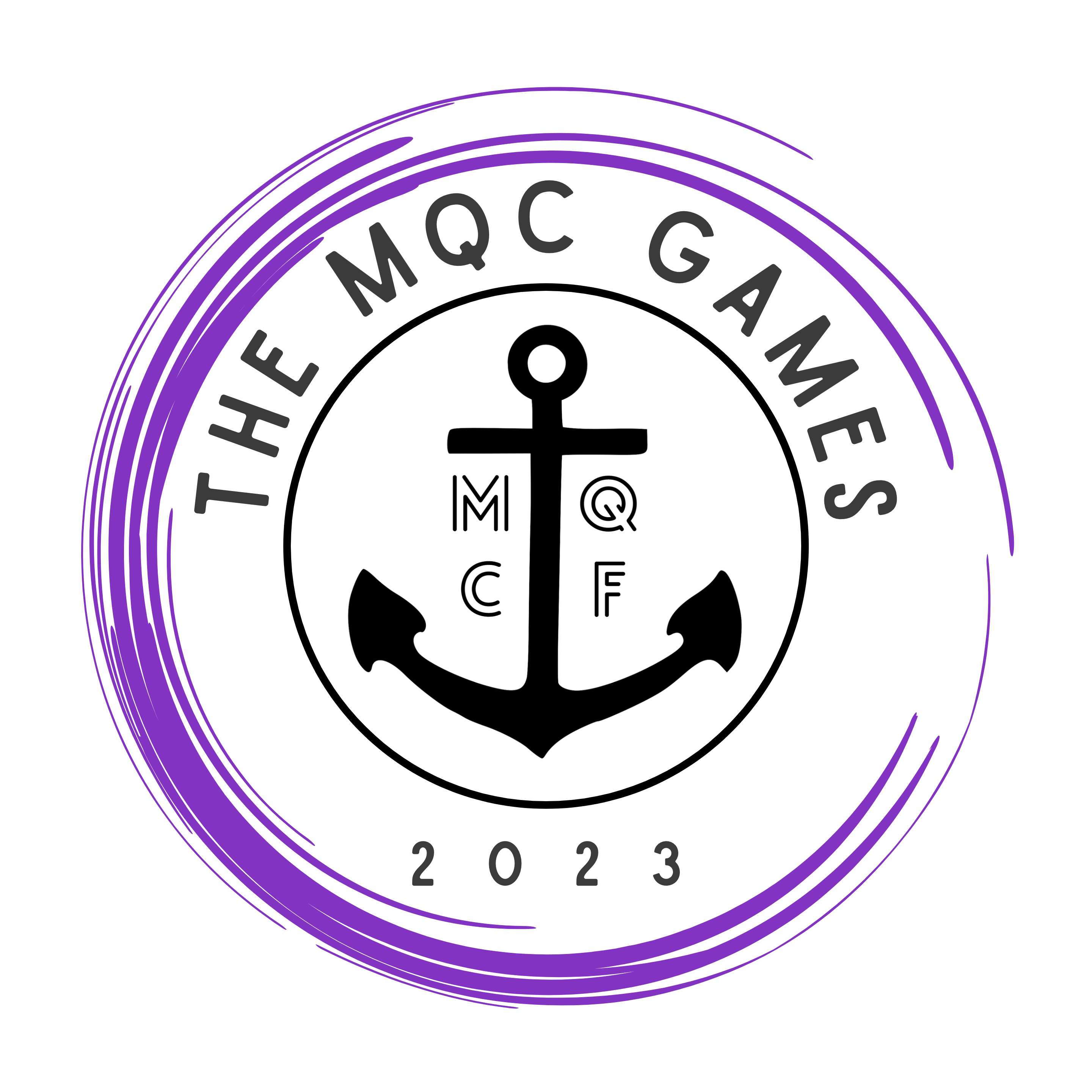 The MQC Games 2023 logo