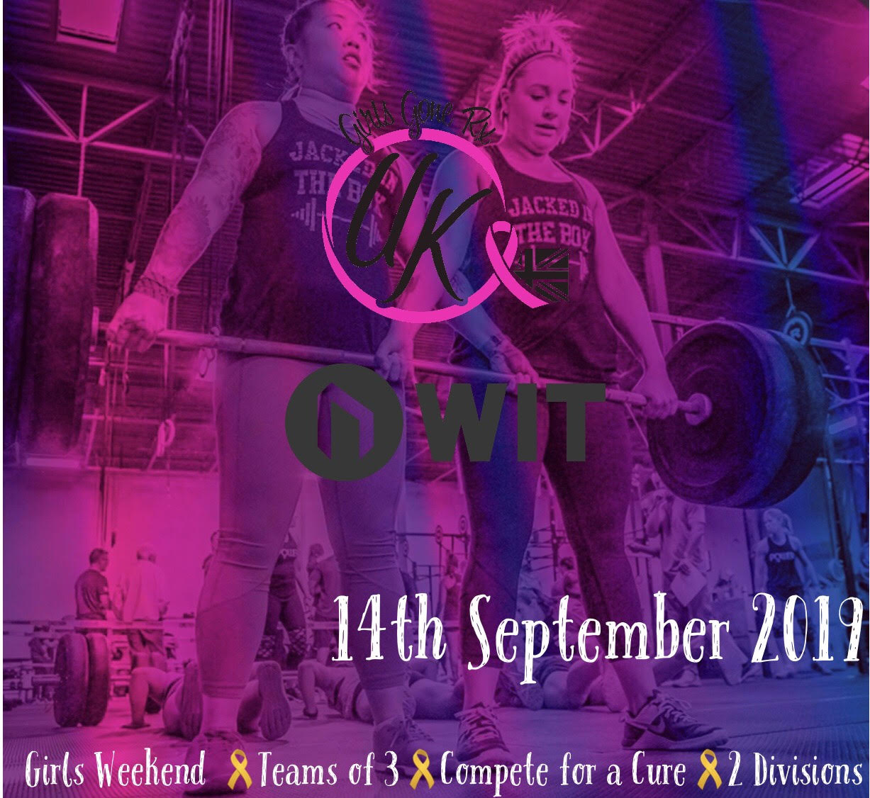 Girls Gone RX UK x WIT Training London logo
