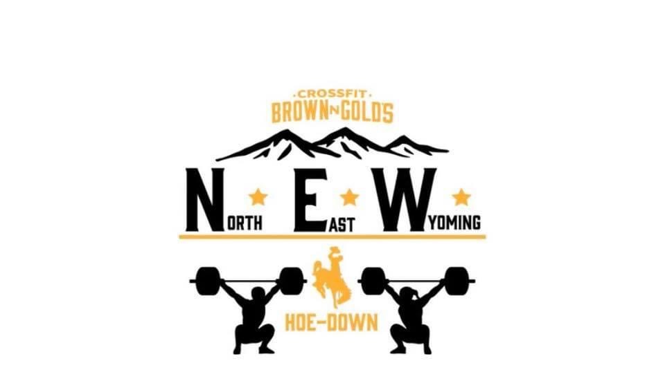 North East Wyoming HOE-DOWN logo