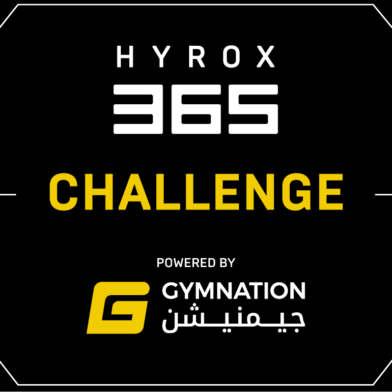 HYROX 365 Challenge Powered by GymNation logo