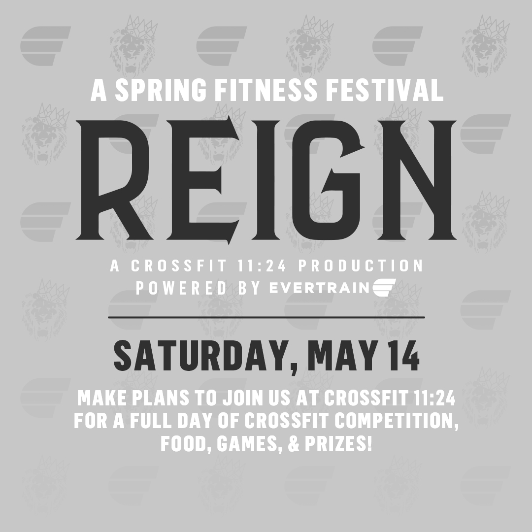 REIGN - A Spring Fitness Festival logo