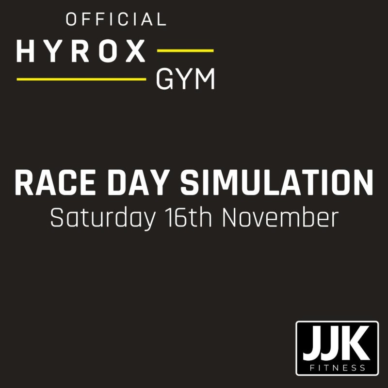 HYROX RACE DAY SIMULATION - INDIVIDUALS logo