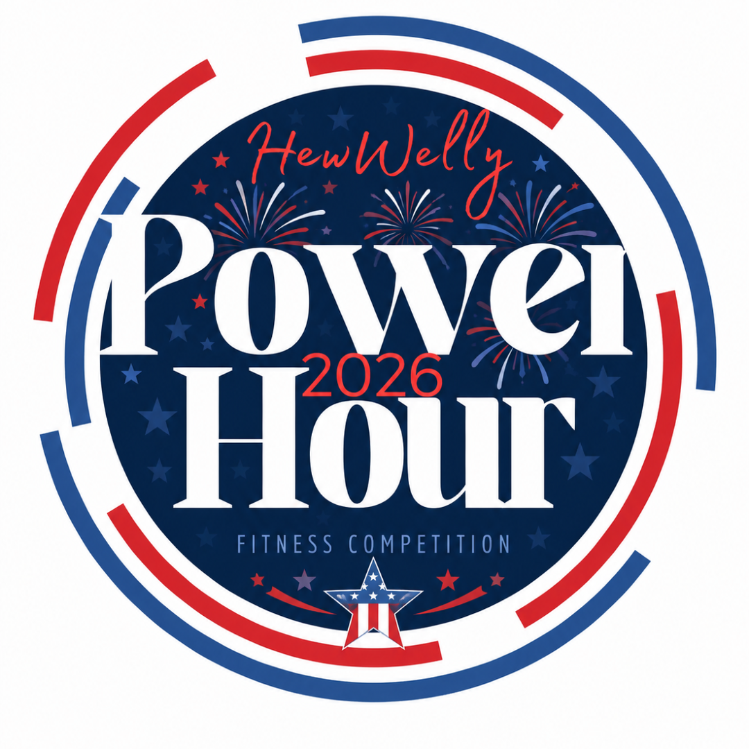 HEW WELLY Power Hour  logo